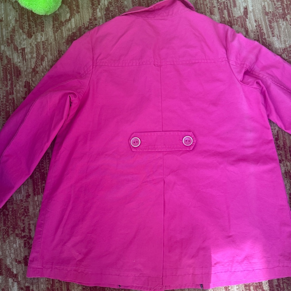 GAP Vibrant Pink Coat! Size XXL - Picture 7 of 7